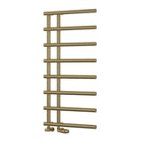 Reina Matera Designer Towel Rail - Brushed Brass - www.ultrabathroom.com