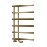 Reina Matera Designer Towel Rail - Brushed Brass - www.ultrabathroom.com