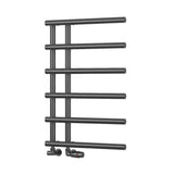 Reina Matera Designer Towel Rail - Gun Metal - www.ultrabathroom.com