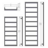 Reina Nardo Designer Towel Rail - www.ultrabathroom.com
