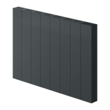 Reina Nika Horizontal Electric Radiator - Anthracite - www.ultrabathroom.com