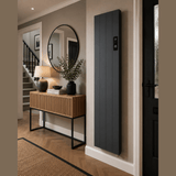 Reina Nika Vertical Electric Radiator - Anthracite - www.ultrabathroom.com
