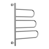 Reina Orne Dry Electric Heated Towel Rail - Polished