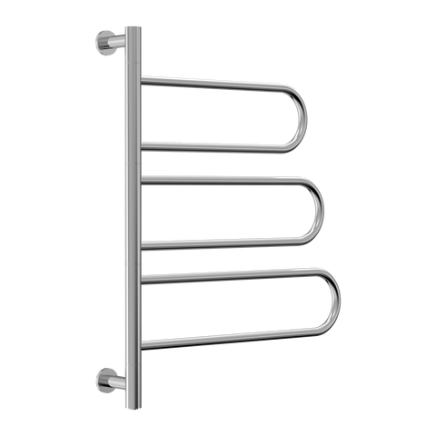 Reina Orne Dry Electric Heated Towel Rail - Polished