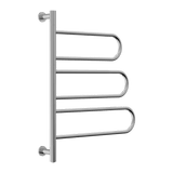 Reina Orne Dry Electric Heated Towel Rail - Polished - www.ultrabathroom.com