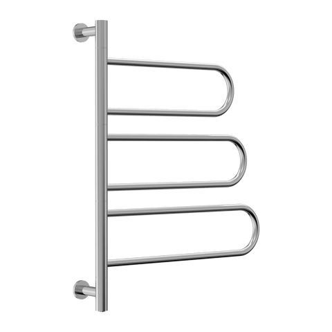 Reina Orne Dry Electric Heated Towel Rail - Polished - www.ultrabathroom.com