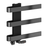 Reina Panaro Designer Towel Rail - Gun Metal - www.ultrabathroom.com