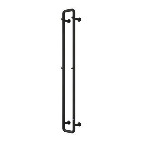 Reina Pelmo Electric Heated Towel Rail - Matt Black