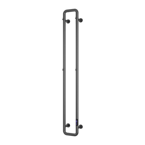 Reina Pelmo Electric Heated Towel Rail - Gun Metal - www.ultrabathroom.com