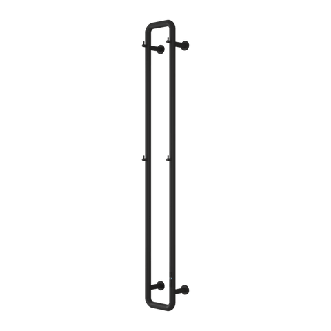 Reina Pelmo Electric Heated Towel Rail - Matt Black - www.ultrabathroom.com