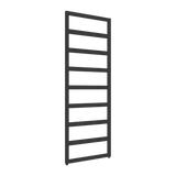 Reina Rezzo Vertical Designer Towel Rail in Black Finish - www.ultrabathroom.com