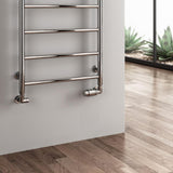 Reina Savio Designer Towel Rail - Polished - www.ultrabathroom.com