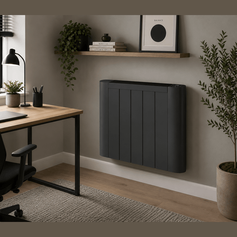 Reina Serre Electric Radiator - Anthracite - www.ultrabathroom.com