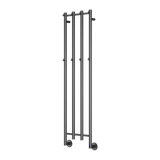 Reina Solara Electric Heated Towel Rail - Gun Metal