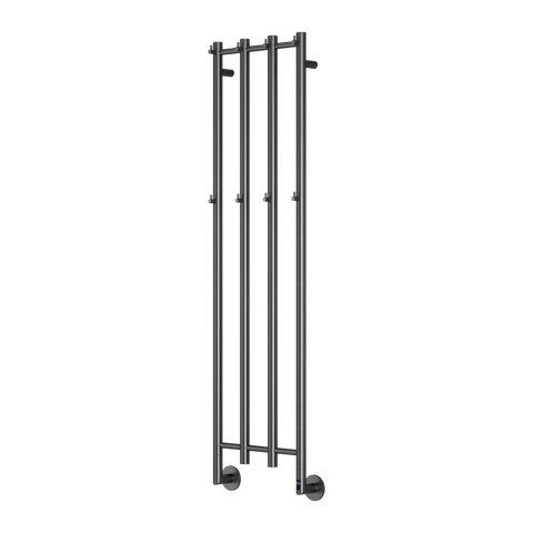 Reina Solara Electric Heated Towel Rail - Gun Metal