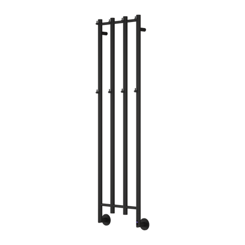Reina Solara Electric Heated Towel Rail - Matt Black