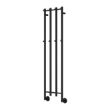 Reina Solara Electric Heated Towel Rail - Matt Black - www.ultrabathroom.com