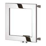 Reina Square Designer Towel Rail - Polished - 450 x 450 mm - www.ultrabathroom.com