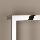 Reina Square Designer Towel Rail - Polished - 450 x 450 mm - www.ultrabathroom.com
