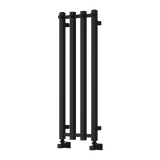 Reina Todi Vertical Designer Towel Rail in Black Finish - www.ultrabathroom.com