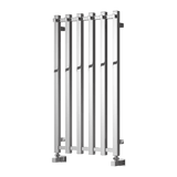 Reina Todi Vertical Designer Towel Rail in Chrome Finish - www.ultrabathroom.com