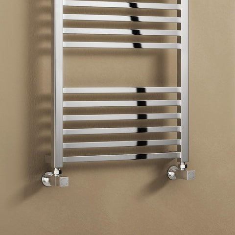 Reina Vasto Designer Towel Rail in Chrome Finish - www.ultrabathroom.com