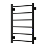 Reina Velino Electric Heated Towel Rail - Matt Black