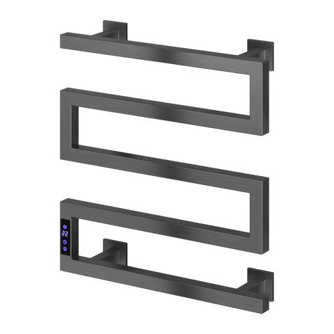 Reina Vispa Electric Heated Towel Rail - Gun Metal