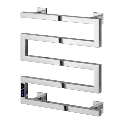 Reina Vispa Electric Heated Towel Rail - Polished - www.ultrabathroom.com