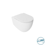 Rocco Rimless Wall Hung Combined Bidet Toilet with Soft Close Seat - www.ultrabathroom.com