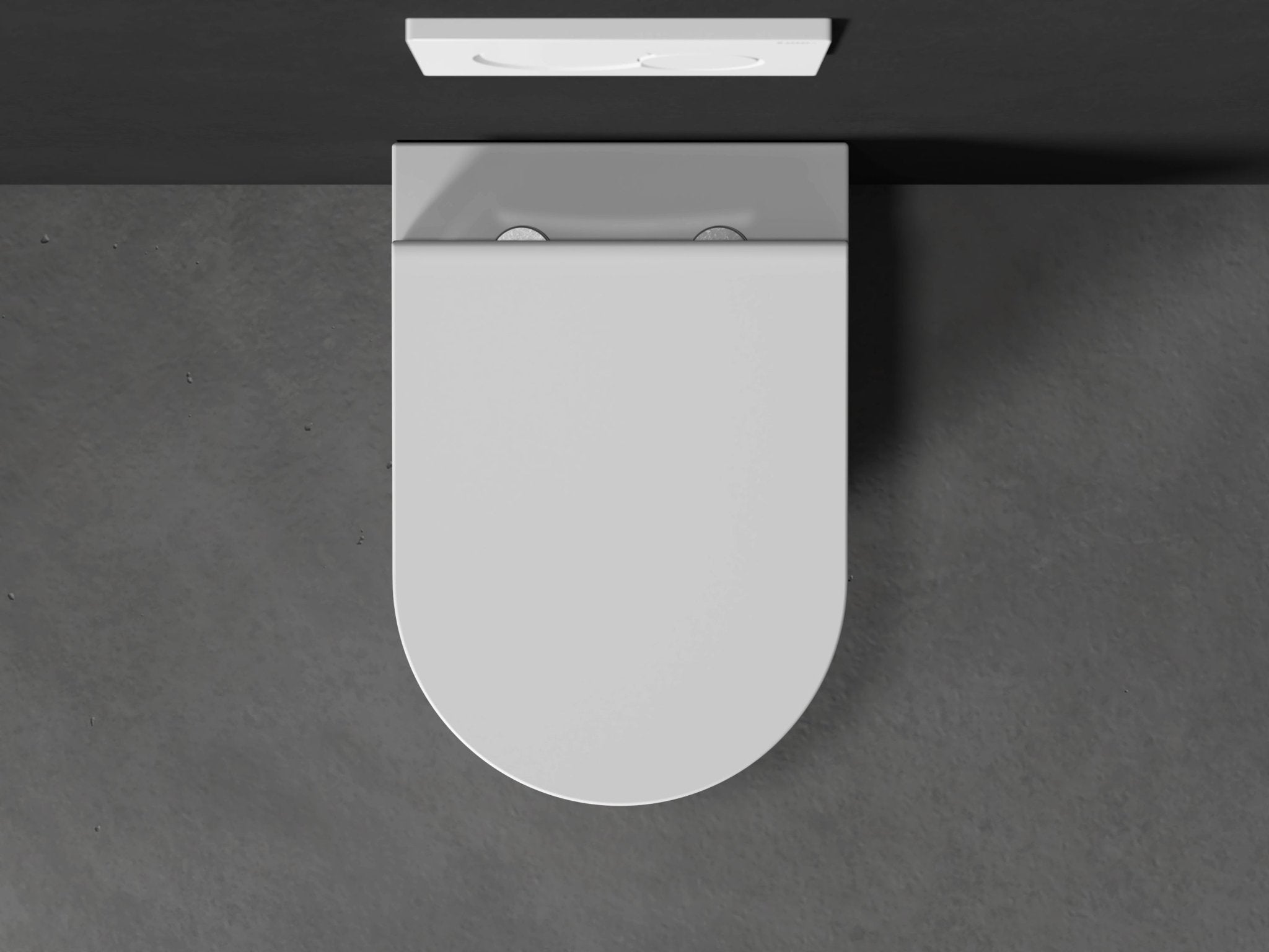 Salvo Rimless Comfort Height Back to Wall Combined Bidet Toilet with Soft Close Lid - www.ultrabathroom.com