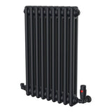 UB Trade Classic Column 2 Column Horizontal Radiator - Black - www.ultrabathroom.com