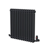 UB Trade Classic Column 2 Column Horizontal Radiator - Black - www.ultrabathroom.com