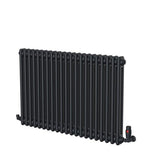 UB Trade Classic Column 2 Column Horizontal Radiator - Black - www.ultrabathroom.com