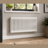UB Trade Classic Column 2 Column Horizontal Radiator - White - www.ultrabathroom.com