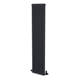 UB Trade Classic Column 2 Column Vertical Radiator - Black - www.ultrabathroom.com