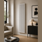 UB Trade Classic Column 2 Column Vertical Radiator - White - www.ultrabathroom.com
