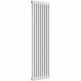 UB Trade Classic Column 2 Column Vertical Radiator - White - www.ultrabathroom.com
