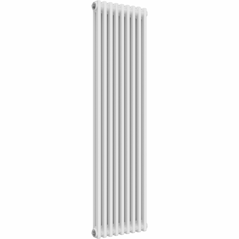 UB Trade Classic Column 2 Column Vertical Radiator - White - www.ultrabathroom.com