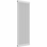 UB Trade Classic Column 2 Column Vertical Radiator - White - www.ultrabathroom.com