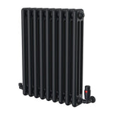 UB Trade Classic Column 3 Column Horizontal Radiator - Black - www.ultrabathroom.com