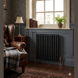UB Trade Classic Column 3 Column Horizontal Radiator - Black - www.ultrabathroom.com