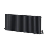 UB Trade Classic Column 3 Column Horizontal Radiator - Black - www.ultrabathroom.com