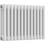 UB Trade Classic Column 3 Column Horizontal Radiator - White - www.ultrabathroom.com
