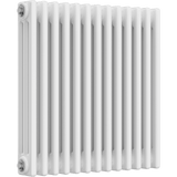 UB Trade Classic Column 3 Column Horizontal Radiator - White - www.ultrabathroom.com