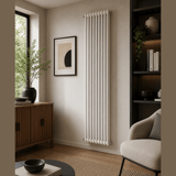 UB Trade Classic Column 3 Column Vertical Radiator - White - www.ultrabathroom.com