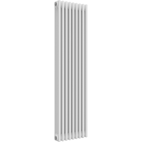 UB Trade Classic Column 3 Column Vertical Radiator - White - www.ultrabathroom.com