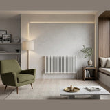 UB Trade Classic Column 6 Column Horizontal Radiator - White - www.ultrabathroom.com