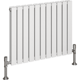 UB Trade Flat Column Double Horizontal Radiator - White - www.ultrabathroom.com