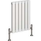 UB Trade Flat Column Double Horizontal Radiator - White - www.ultrabathroom.com